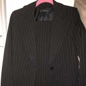 Nine West pinstriped suit